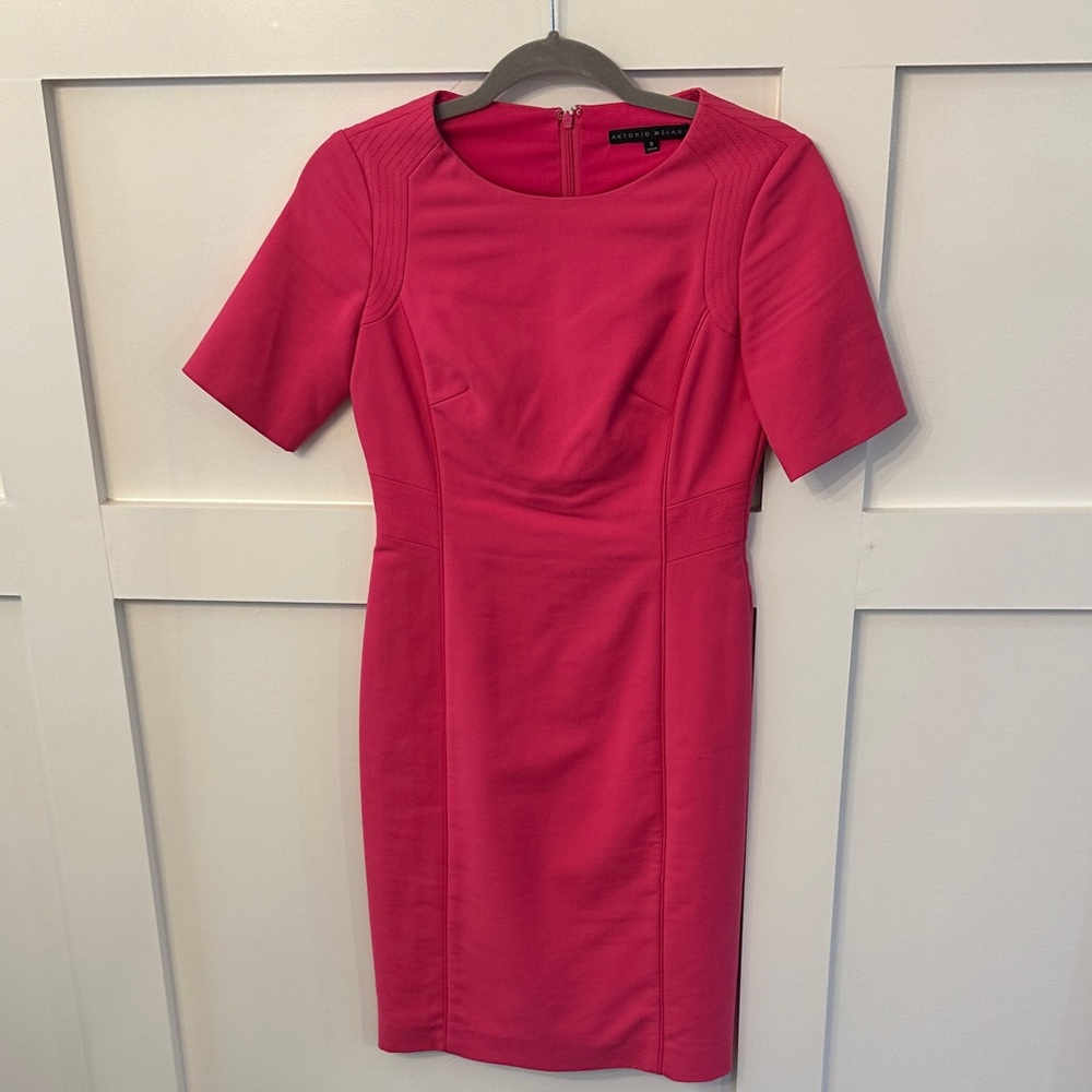 ANTONIO MELANI Fuchsia Mini Dress